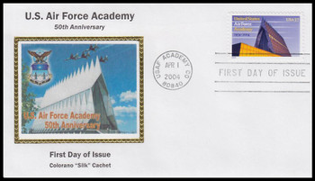 3838 / 37c United States Air Force Academy PSA Colorano Silk 2004 First Day Cover
