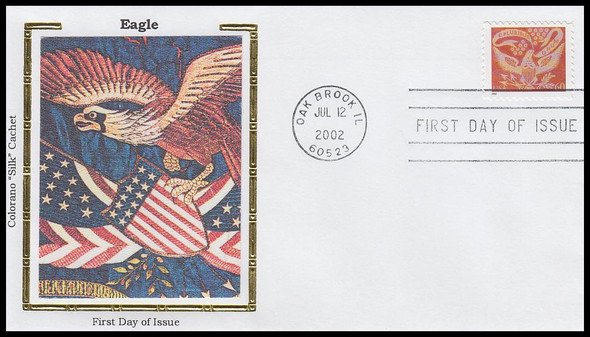 3646 / 60c Coverlet Eagle PSA 2002 Colorano Silk First Day Cover