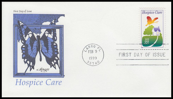 3276 / 33c Hospice Care 1999 Artmaster First Day Cover