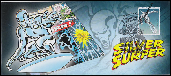 4159f / 41c Silver Surfer : Marvel Comics Photo File 2007 FDC