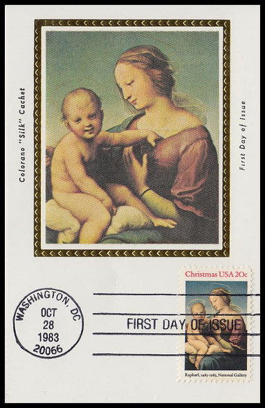 2066 / 20c Alaska Statehood 1984 Colorano Silk First Day of Issue Maxi Card