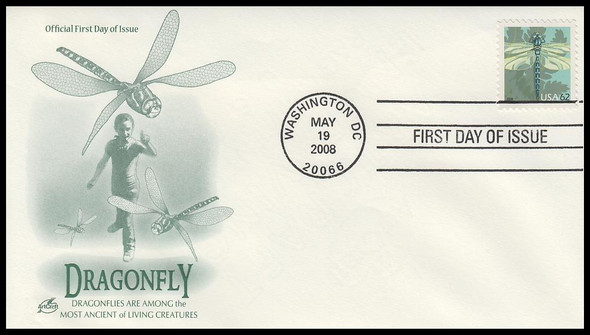 4267 / 62c Dragonfly 2008 Artcraft First Day Cover