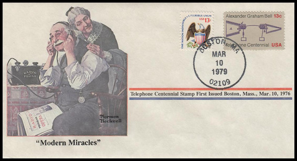 Modern Miracles : Norman Rockwell 1979 PCS Commemorative Cover
