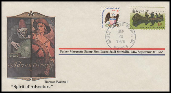 Spirit of Adventure : Norman Rockwell 1979 PCS Commemorative Cover
