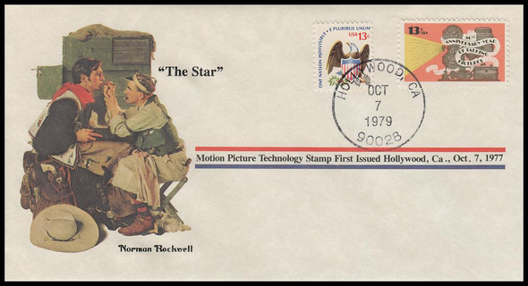 The Star : Norman Rockwell 1979 PCS Commemorative Cover