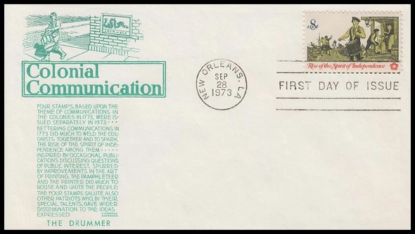 1479 / 8c Drummer 1973 Anderson First Day Cover