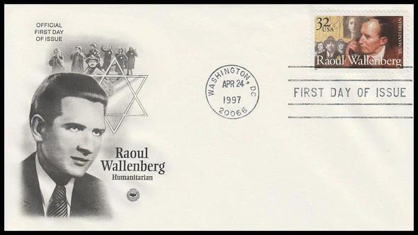 3135 / 32c Raoul Wallenberg 1997 PCS First Day Cover