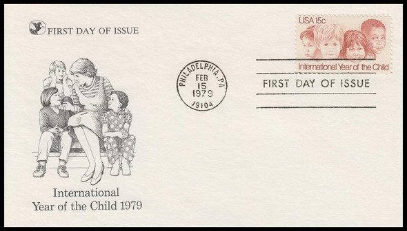 1772 / 15c Children : International Year of the Child 1979 Reader's Digest FDC