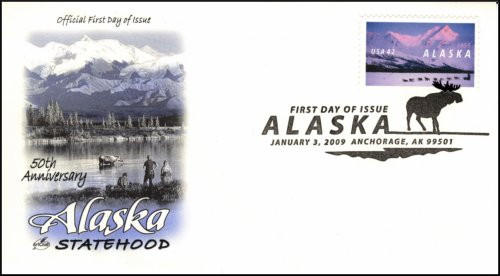 4374 / 42c Alaska Statehood Artcraft 2009 First Day Cover