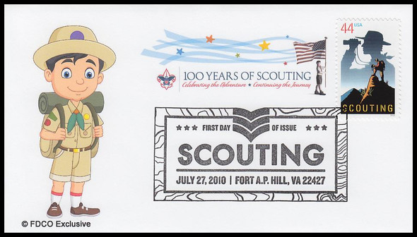 4472 / 44c Scouting 2010 FDCO Exclusive First Day Cover