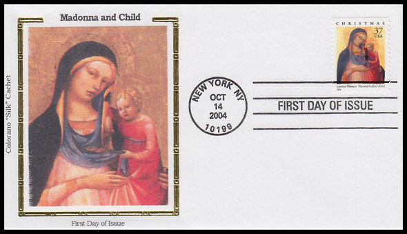 3879 / 37c Madonna and Child PSA : Christmas Series Colorano Silk 2004 First Day Cover