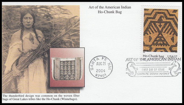 3873 a - j / 37c Art of the American Indian Set of 10 Mystic 2004 First Day Covers