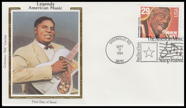 2854 - 2861 / 29c Jazz and Blues Singers Set of 8 Colorano Silk 1994 First Day Covers