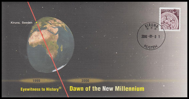 Dawn of the New Millennium Set of 24 Worldwide Limited Edition Fleetwood 2000 Commemorative Covers