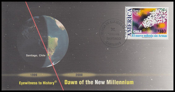 Dawn of the New Millennium Set of 24 Worldwide Limited Edition Fleetwood 2000 Commemorative Covers