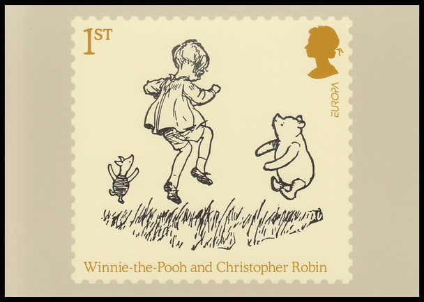 Winnie The Pooh : Childrens Book 2010 Set of 10 British PHQ Cards #342