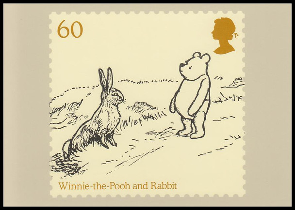 Winnie The Pooh : Childrens Book 2010 Set of 10 British PHQ Cards #342