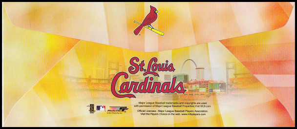 St. Louis Cardinals World Series Champs 2011 Photo File Commemorative Baseball Cover