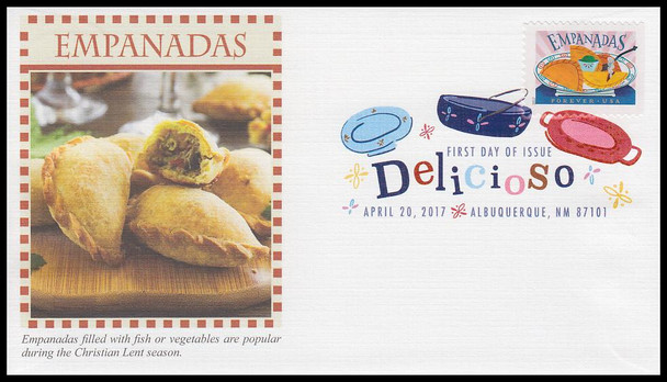 5192 - 5197 / 49c Delicioso Set of 6 Digital Color Postmark (DCP) Fleetwood 2017 FDCs