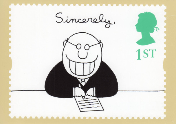 Greetings - Cartoons 1996 Set of 10 British PHQ Cards #GS4