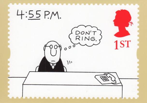 Greetings - Cartoons 1996 Set of 10 British PHQ Cards #GS4