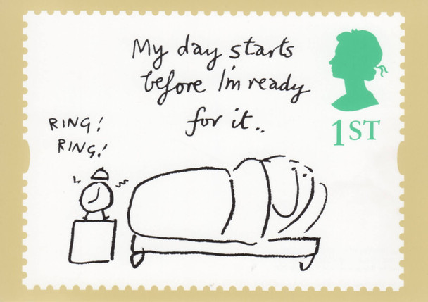 Greetings - Cartoons 1996 Set of 10 British PHQ Cards #GS4