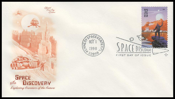 3238 - 3242 /  32c Space Discovery 1998 Set of 5 Artcraft First Day Covers