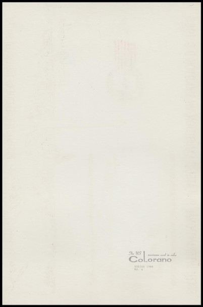 1311 / 5c Sipex Souvenir Sheet Imperf 1966 Oversized Colorano First Day of Issue Maxi Card