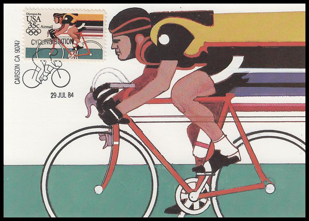 Summer Olympics 1984 Set of 33 Station Postmarks 4" x 6" Collectible USPS Postcards