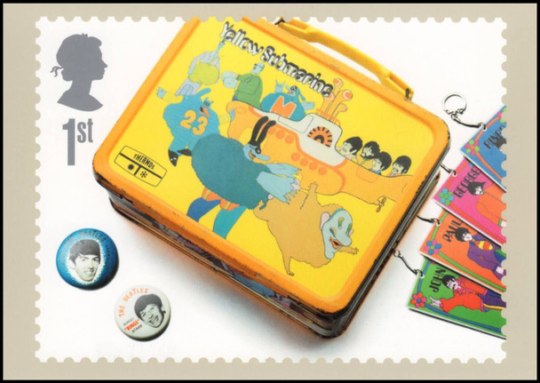 The Beatles 2007 Group of 7 British PHQ Cards #293