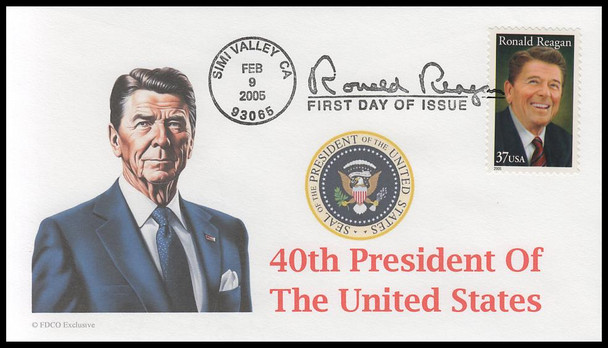 3897 / 37c Ronald Reagan 2005 FDCO Exclusive First Day Cover