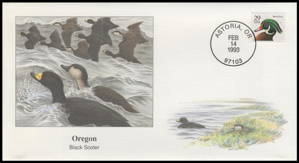 Waterbirds of the 50 States Set of 50 Fleetwood 1992 - 93 Large Envelopes Commemorative Covers