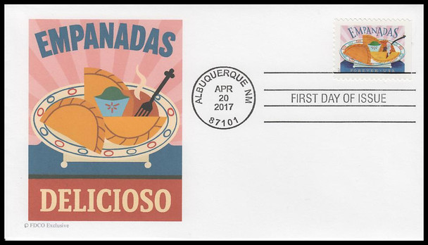 5192 - 5197 / 49c Delicioso 2017 Set of 6 FDCO Exclusive First Day Covers