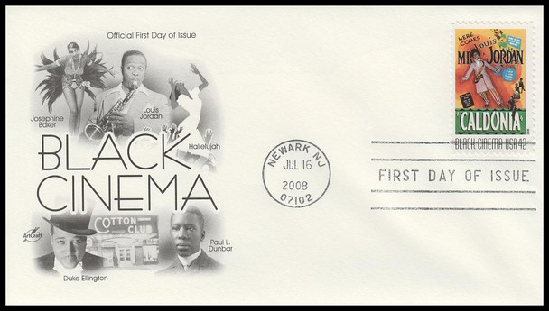 4336 - 4340 / 42c Vintage Black Cinema 2008 Set of 5 Artcraft First Day Covers