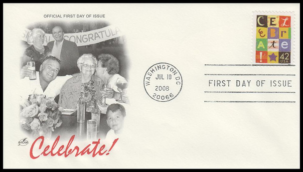 4335 / 44c Celebrate! 2008 Artcraft First Day Cover