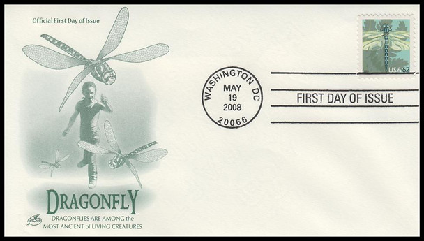 4267 / 62c Dragonfly 2008 Artcraft First Day Cover