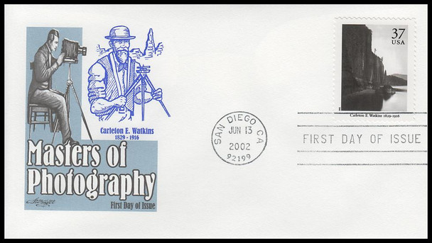 3649 a - t / 37c Masters of American Photography 2002 Set of 20 Artmaster First Day Covers