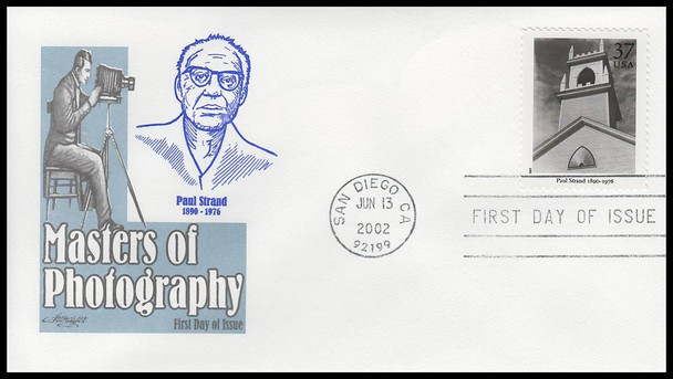 3649 a - t / 37c Masters of American Photography 2002 Set of 20 Artmaster First Day Covers