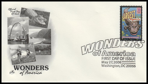 4033 - 4072 / 39c Wonders of America 2006 Pictorial Postmark Set of 40 Artcraft First Day Covers