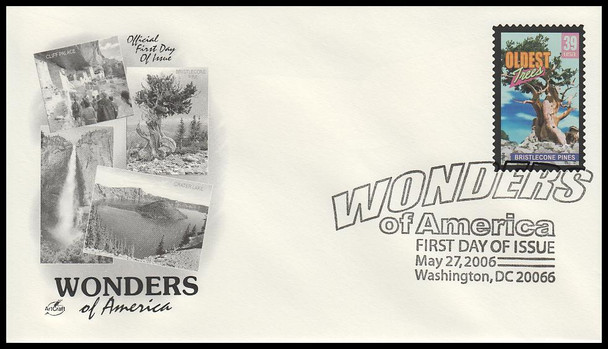 4033 - 4072 / 39c Wonders of America 2006 Pictorial Postmark Set of 40 Artcraft First Day Covers