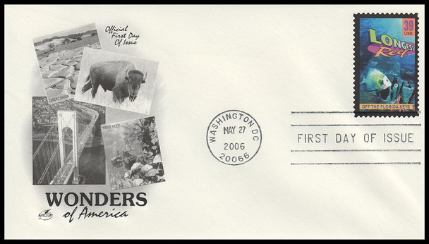 4033 - 4072 / 39c Wonders of America 2006 Non-Pictorial Postmark Set of 40 Artcraft First Day Covers