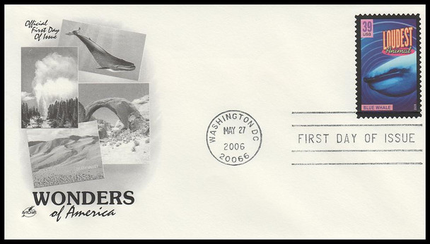 4033 - 4072 / 39c Wonders of America 2006 Non-Pictorial Postmark Set of 40 Artcraft First Day Covers