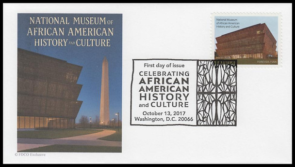 5251 / 49c Celebrating African American History and Culture 2017 FDCO Exclusive First Day Cover