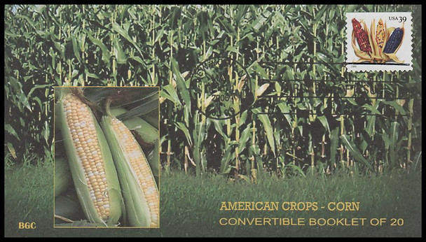 4008 - 4012 / 39c Crops of America PSA Convertible Bklt Singles 2006 Set of 5 BGC Full Color First Day Cover