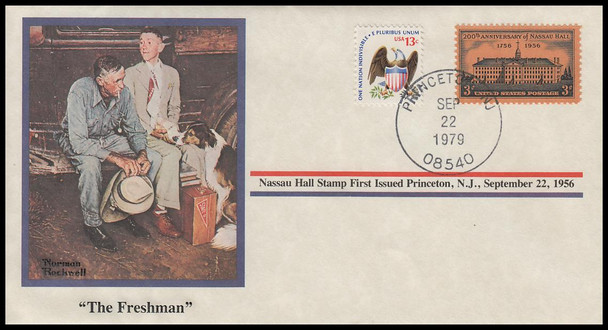 The Freshman : Norman Rockwell 1979 PCS Commemorative Cover