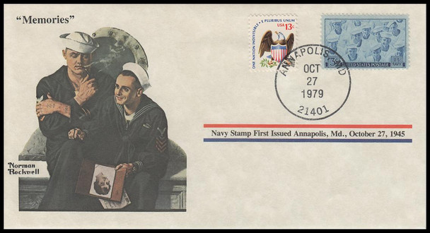 Memories : Norman Rockwell 1979 PCS Commemorative Cover