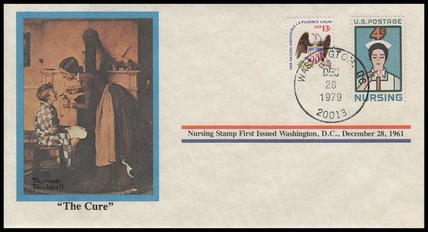 The Cure : Norman Rockwell 1979 PCS Commemorative Cover