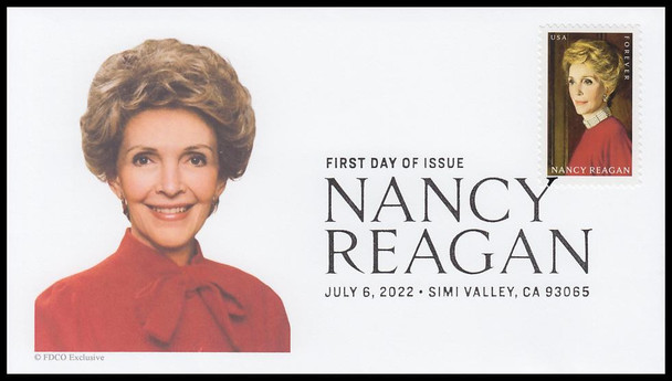 5702 / 58c Nancy Reagan 2022 FDCO Exclusive First Day Cover