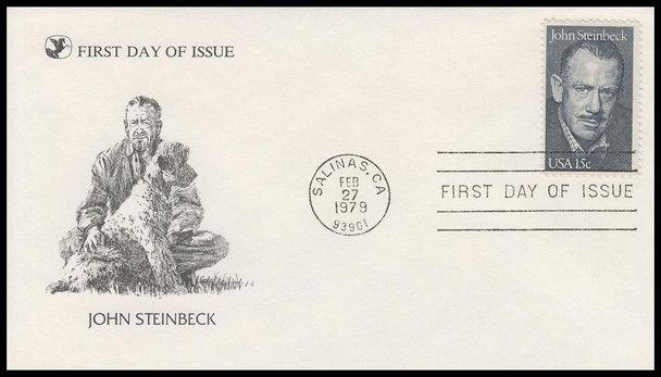 1773 / 15c John Steinbeck 1981 Reader's Digest First Day Cover