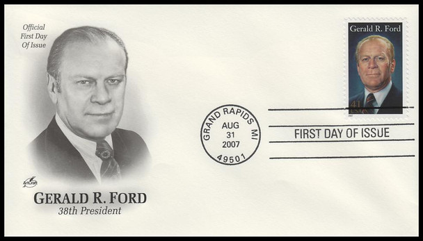 4199 / 41c President Gerald Ford 2007 Artcraft First Day Cover